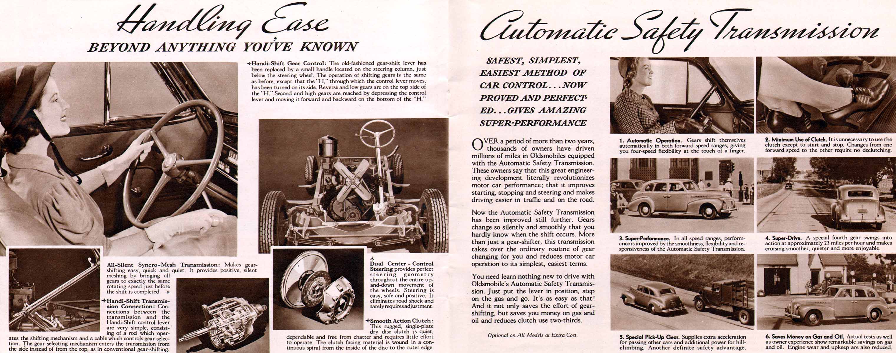 1939 Oldsmobile Motor Cars Brochure Page 7